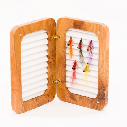 Wood Fly Fishing Box -  UK