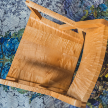 Whisky Chair in Rippled Sycamore